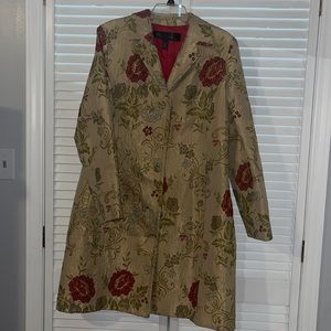 Apostrophe gold formal coat! Size 18 only worn once! In great condition